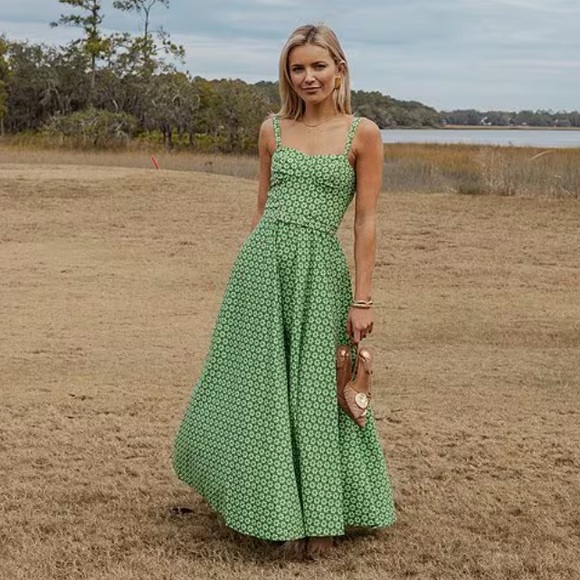 NWTAntonio Melani
x Style by Simkins Margo Printed Poplin Sweetheart Neck  Dress - Picture 7 of 12